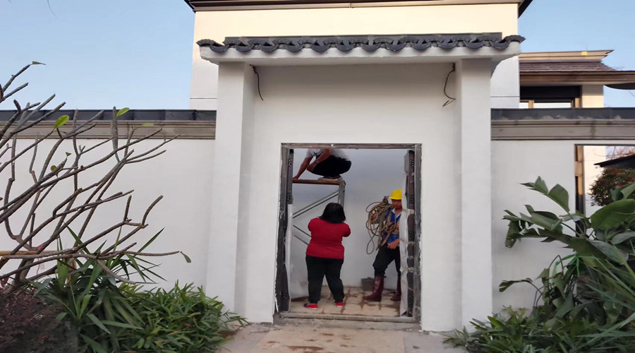 清遠際華園GRC構件圍墻再次向飾紀上品下單