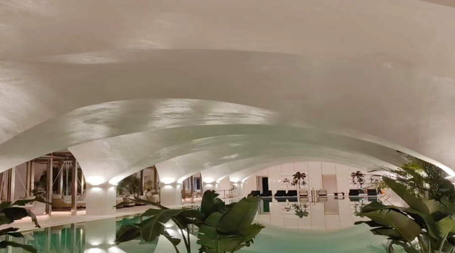 廈門湖心島溫泉會館定制GRG造型 飾紀上品竭誠為服務(wù)