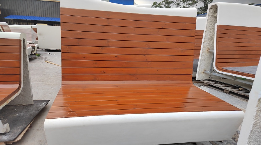 出口俄羅斯GRC坐凳再次選擇飾紀上品為合作伙伴