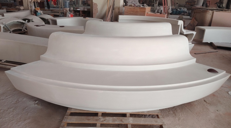  飾紀(jì)上品UHPC廠家：福建紫陽隱翠公館UHPC坐凳工程