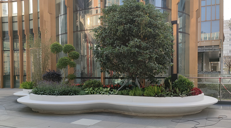 GRC樹(shù)池坐凳