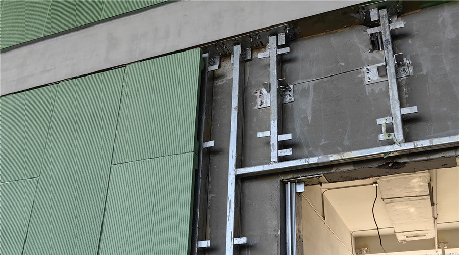 GRC構件與墻體的連接方式