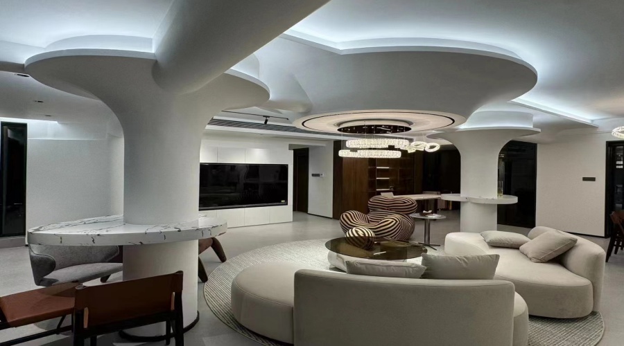 清遠(yuǎn)別墅美林湖GRG柱子天花項(xiàng)目 清遠(yuǎn)別墅美林湖GRG柱子天花項(xiàng)目