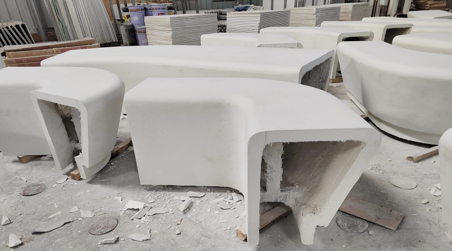 浙江實驗小學UHPC坐凳樹池產品 浙江實驗小學UHPC坐凳樹池產品