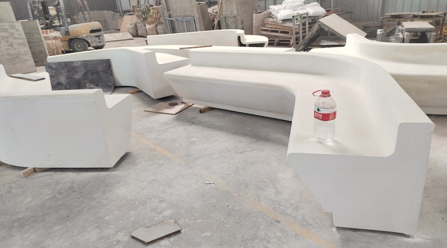 浙江實驗小學UHPC坐凳樹池產品 浙江實驗小學UHPC坐凳樹池產品