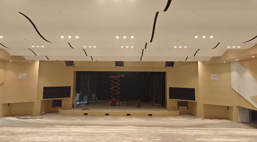 重慶養(yǎng)和教育報(bào)告廳GRG吊頂工程案例