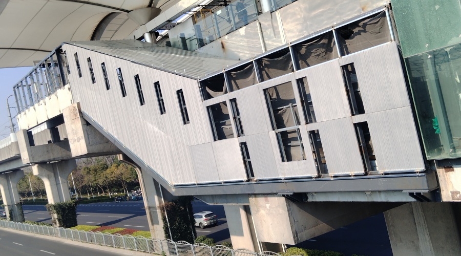 上海外南站UHPC肌理板工程案例 上海外南站UHPC肌理板工程案例