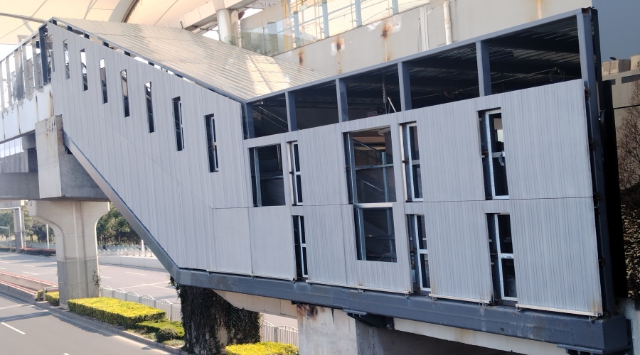 UHPC肌理板裝飾效果