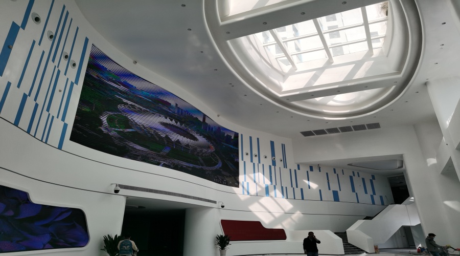 佛山仙湖科技大樓GRG造型案例效果圖賞析