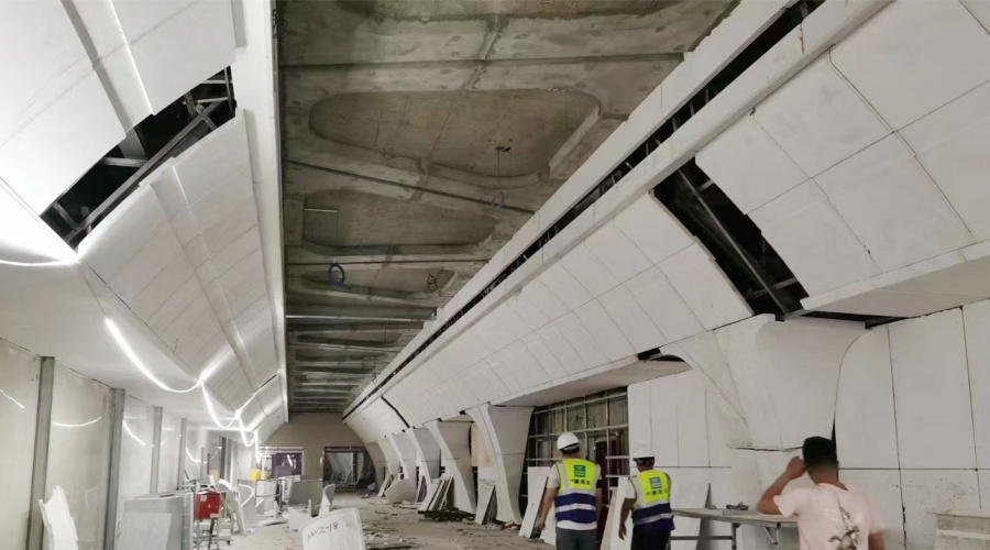 GRG構件安裝 GRG構件安裝