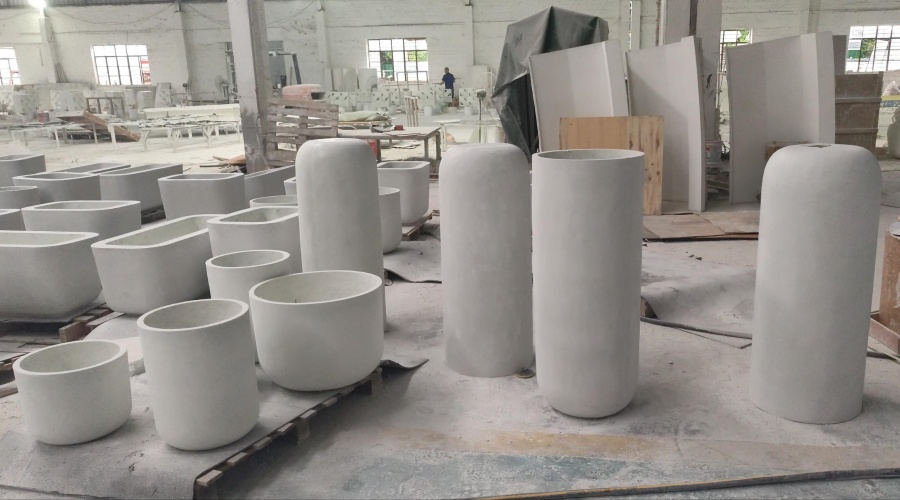 北京GRC花缽花箱的工程案例