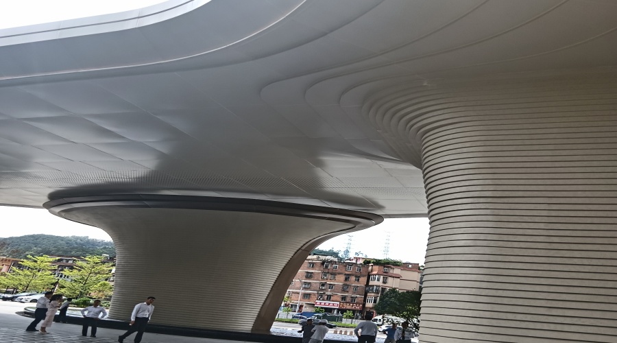 UHPC構(gòu)件裝飾效果