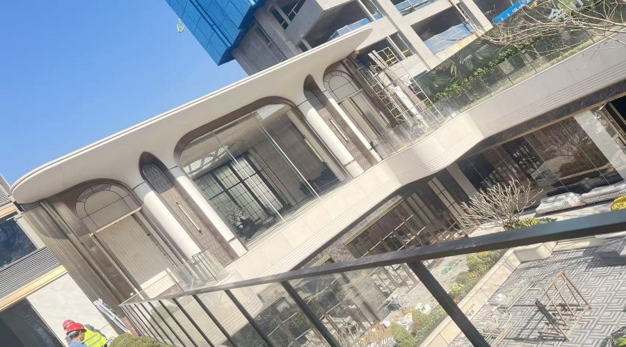 UHPC幕墻板與柱子門頭 UHPC幕墻板與柱子門頭