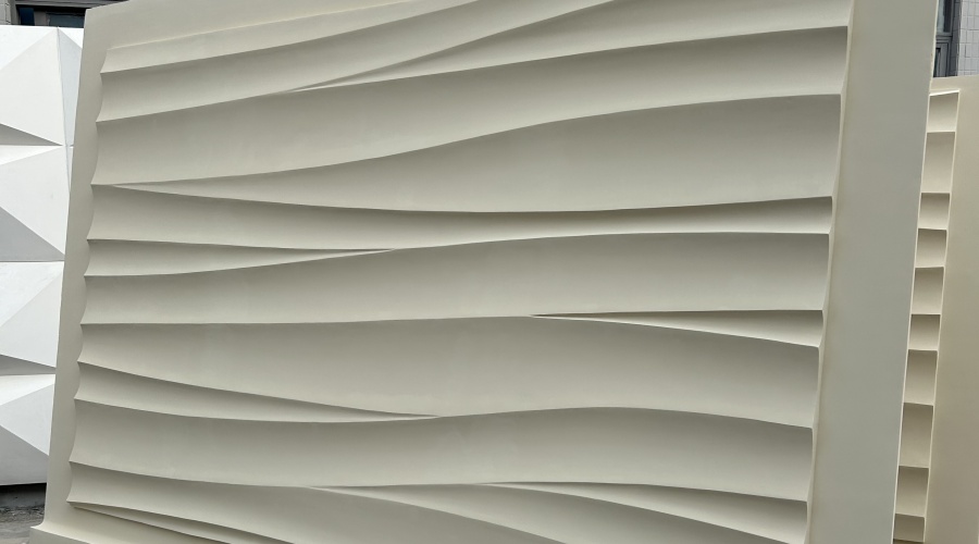 GRC波浪幕墻板 GRC波浪幕墻板
