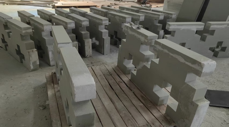 發泡陶瓷外墻線條