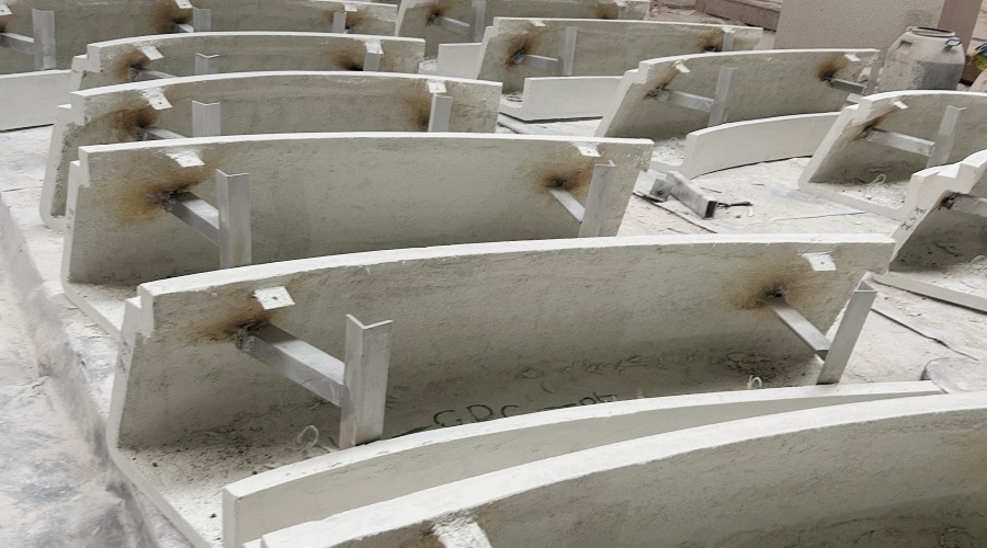 海南陵水GRC清水混凝土坐凳