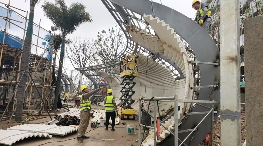 GRC構件安裝上墻全攻略 GRC構件安裝上墻全攻略