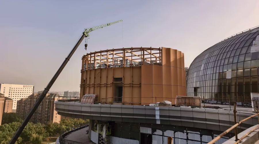 UHPC構(gòu)件施工現(xiàn)場(chǎng)