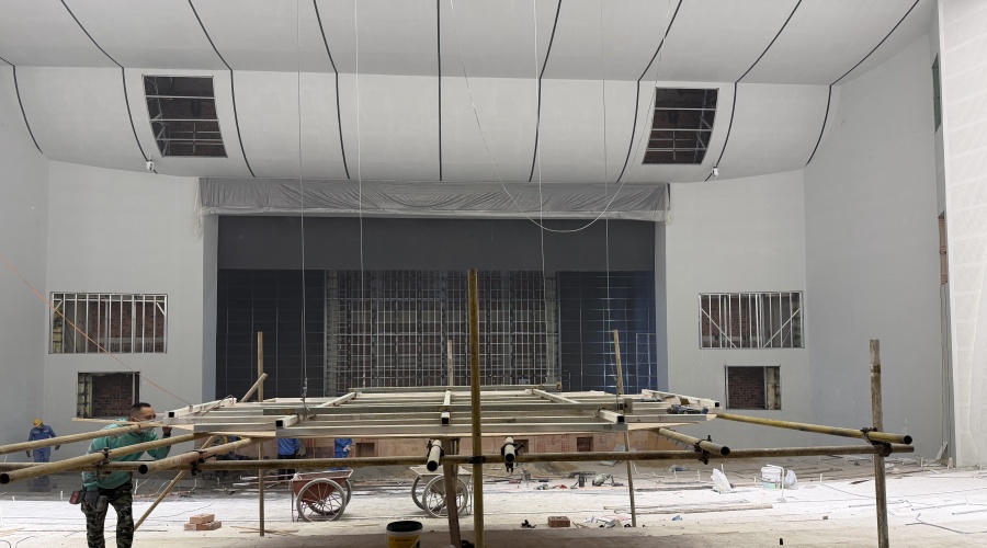 劇院報告廳GRG吊頂造型 劇院報告廳GRG吊頂造型