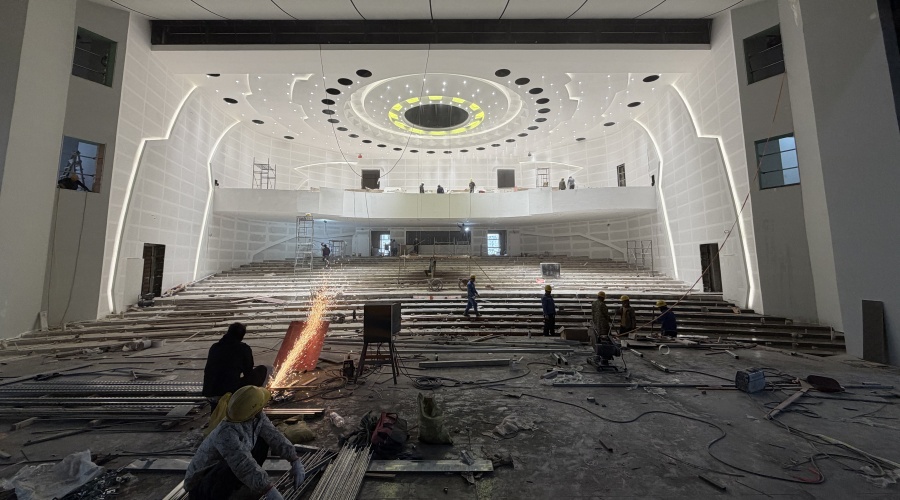 劇院報告廳GRG吊頂造型 劇院報告廳GRG吊頂造型